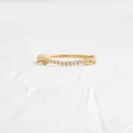 925 Silver Twist and Turn Stack Ring - Image 3