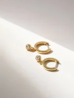 925 Silver Andre Hoops - Image 5