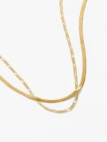 925 Silver High Shine Bundle Necklace - Image 4