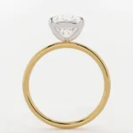 925 Silver 4.50Ct Cushion Cut Diamond Engagement Ring - Image 5