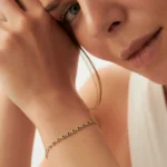 925 Silver Emerald Tennis Bracelet - Image 3