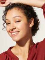 925 Silver Lihou Thread Earrings - Image 4