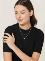 925 Silver Willow Necklace Set - Image 4