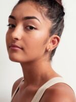 925 Silver Wide Hoop Earrings - Image 3