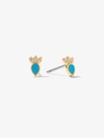 925 Silver Tiny Stud Earring - Image 5