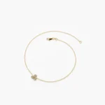 925 Silver Triangle Trio Dainty Diamond Bracelet - Image 6