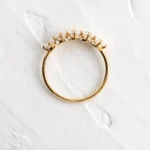 925 Sterling Silver Diamond Prelude Band - Image 4