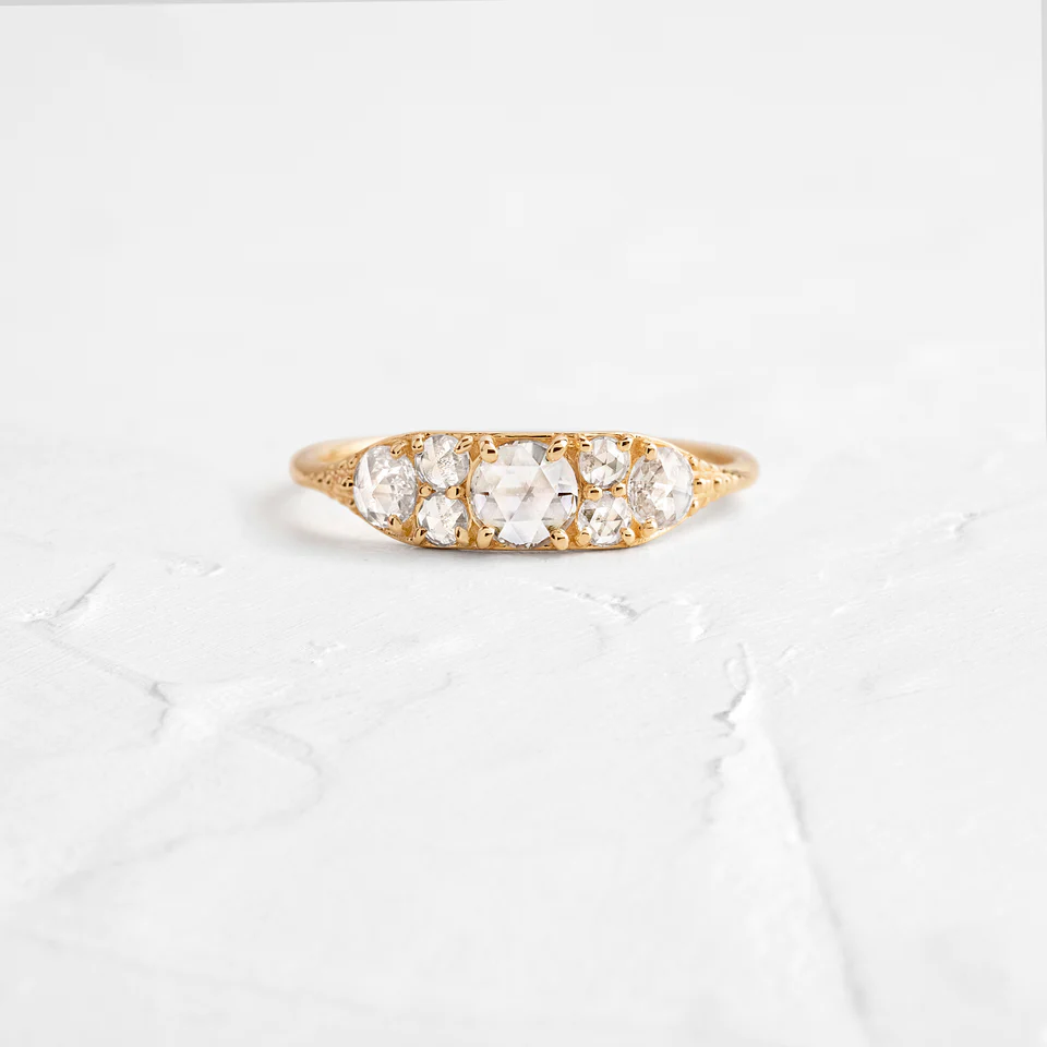 400548_557e95cf80e34e1292cfddc330e88f9bmv2.webp 925 Sterling Silver Overture Ring with Rose-Cut Diamond - Image 1
