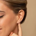 925 Silver Amaya Diamond Threader Earrings - Image 9