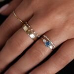925 Silver Stacking Diamond Ring - Image 10