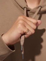 925 Silver Conga Ring