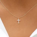 925 Silver Cross Necklace - Image 2