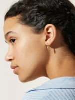 925 Silver Bristol Hoops - Image 3