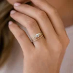 925 Sterling Silver Upon a Star Band - Image 2