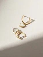 925 Silver Mother of Pearl Earring