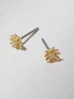 925 Silver Daisy Stud Earrings - Image 4