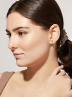 925 Silver Tiny Stud Earrings - Image 4
