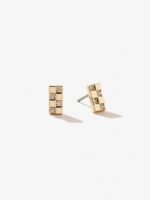 925 Silver Bar Stud Earrings - Image 6