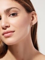 925 Silver Boa Stud Earrings - Image 4