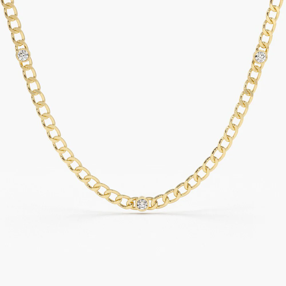 400548_63fafc09fc424b989eecd634cbeca6b6mv2.webp 925 Silver Diamond Cuban Chain - Image 1