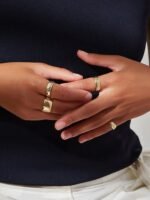 925 Sterling Silver Cigar Band Ring - Image 8