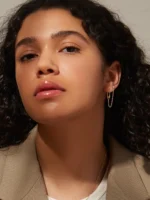 925 Silver Sia Link Earrings - Image 4