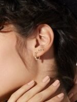 925 Silver Tiny Stud Earrings - Image 4