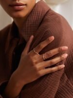 925 Sterling Silver Dainty Chain Ring - Image 5