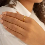 925 Silver Dainty Name Ring - Image 2