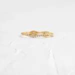 925 Silver Twist and Turn Stack Ring - Image 2