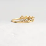925 Silver Diamond Coronet Band - Image 4