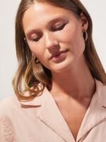 925 Silver Chunky Hoop Earrings - Image 6