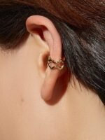 925 Silver Wavy Ear Cuff - Image 2