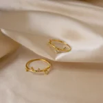 925 Silver Hailey Space Diamond Ring - Image 9