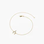 925 Silver Wishbone Charm Bracelet - Image 4