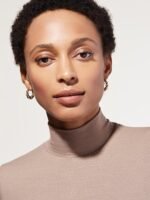 925 Silver Twisted Hoop Earrings - Image 4