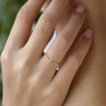 925 Silver Diamond Open Cuff Diamond Ring - Image 3