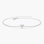 925 Silver Diamond Floating Bracelet - Image 6
