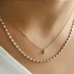 925 Silver Diamond Tennis Necklace - Image 6