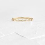 925 Silver Stacking Diamond Ring