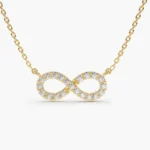 925 Silver Infinity Necklace - Image 7