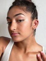 925 Silver Wide Hoop Earrings - Image 4