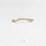 925 Sterling Silver Custom Curved Wisp Band - Image 7