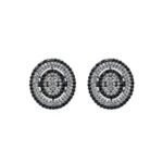 925 Silver Black Onyx Earring