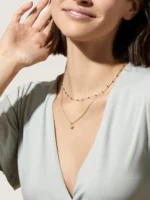 925 Silver Garda Green Necklace Set - Image 2