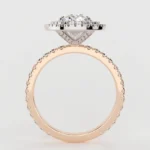 925 Silver 3.00Ct Oval Cut Diamond Engagement Ring - Image 2