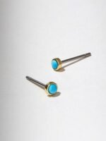 925 Silver Tiny Stud Earring - Image 4