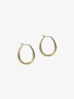 925 Silver Chunky Hoop Earrings - Image 8