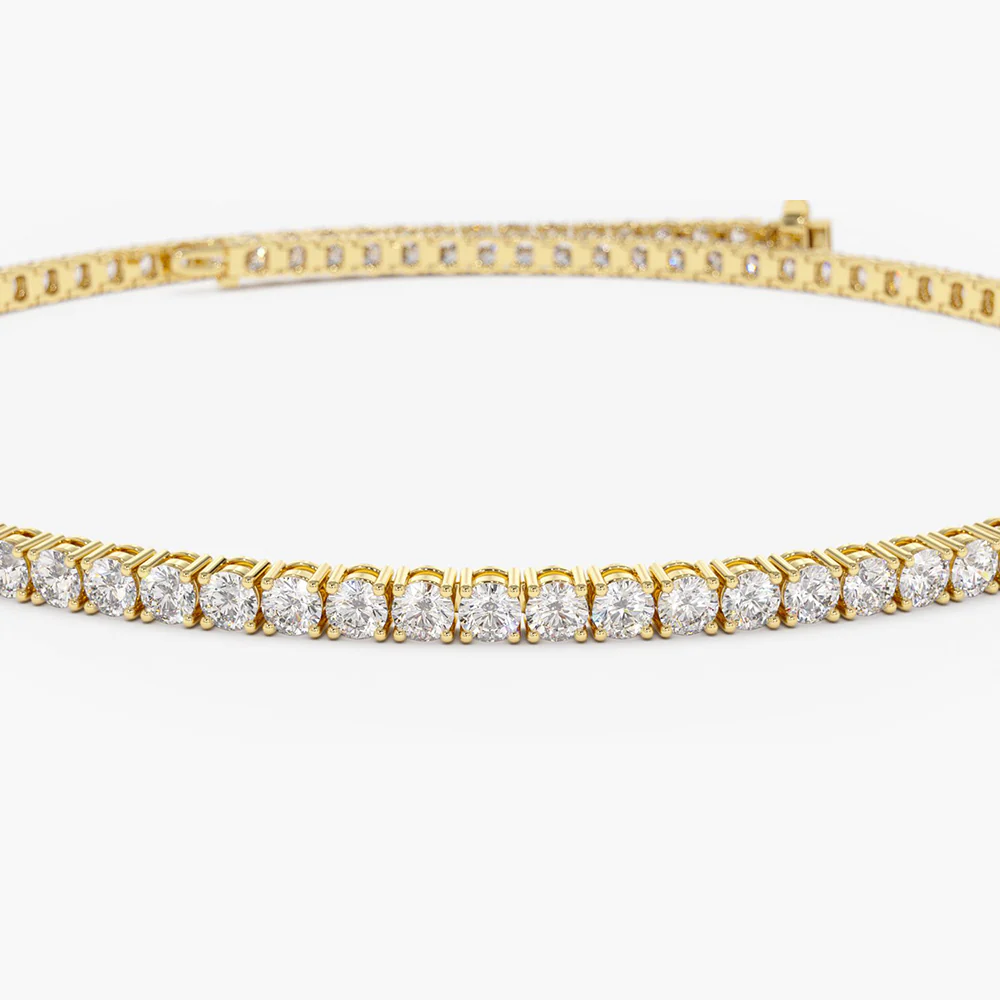 400548_838601a1dcb64d3d904959c86de7a962mv2.webp 925 Silver Diamond Tennis Bracelet - Image 1
