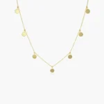 925 Silver Coin Disc Choker Necklace - Image 5